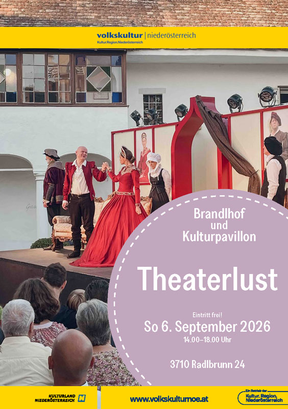 Flyer Theaterlust 2026